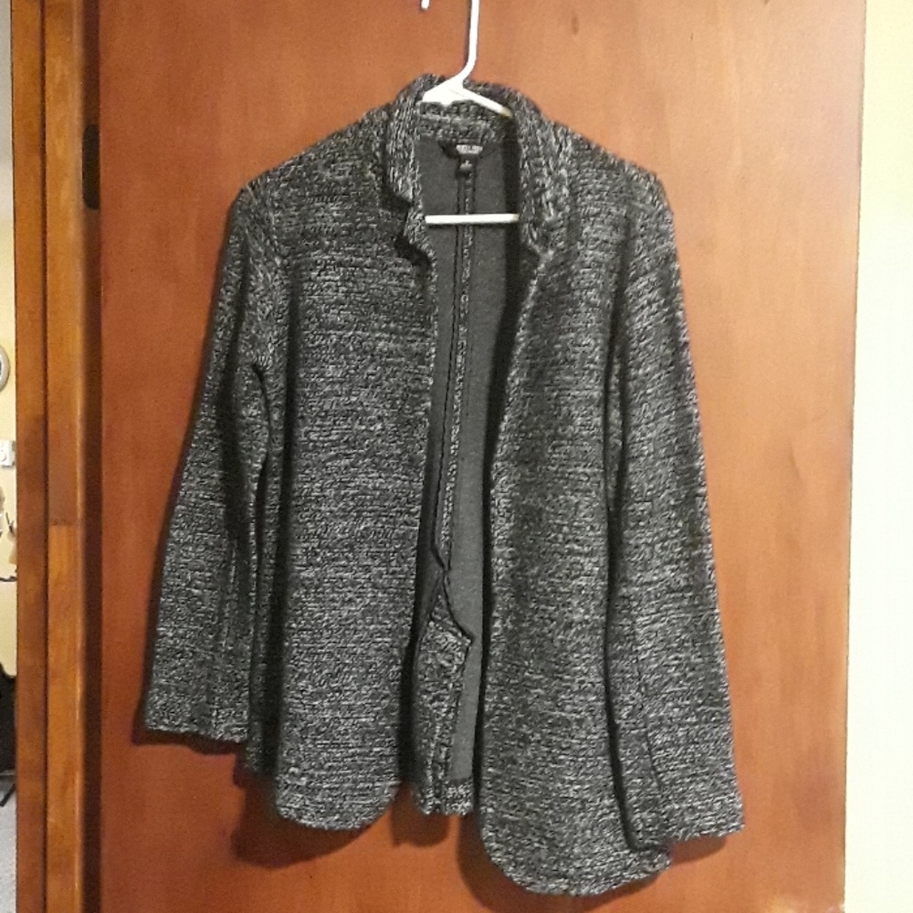 Black, Gray and White Blazer -Will be donated 11/8